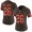 Browns #26 Greedy Williams Brown Women's Stitched Football Limited Rush Jersey