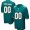 Men's Nike Miami Dolphins Customized Green Game Jersey