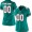 Women's Nike Miami Dolphins Customized Green Limited Jersey