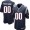 Kid's Nike New England Patriots Customized Blue Game Jersey
