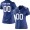 Women's Nike New York Giants Customized Blue Limited Jersey