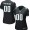 Women's Nike Philadelphia Eagles Customized Black Game Jersey