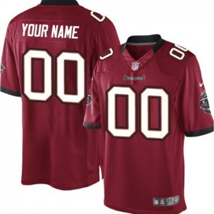 Men's Nike Tampa Bay Buccaneers Customized Red Limited Jersey