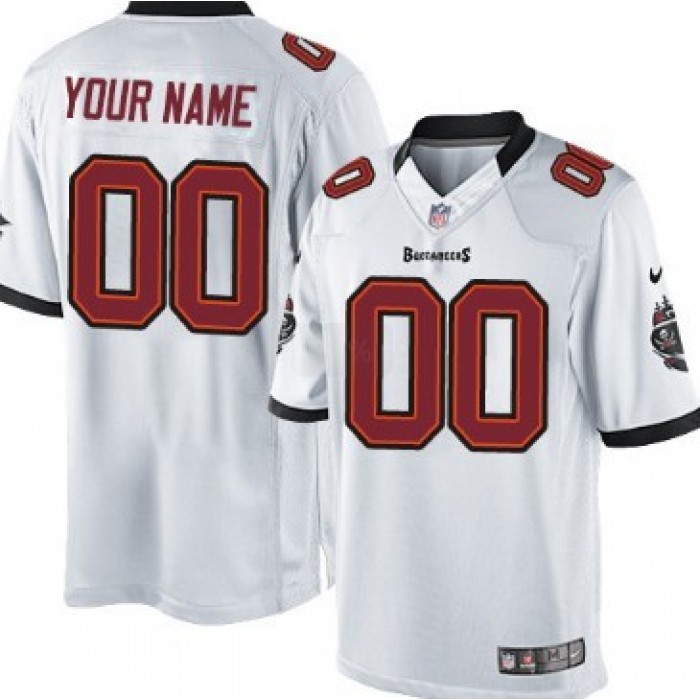 Men's Nike Tampa Bay Buccaneers Customized White Limited Jersey