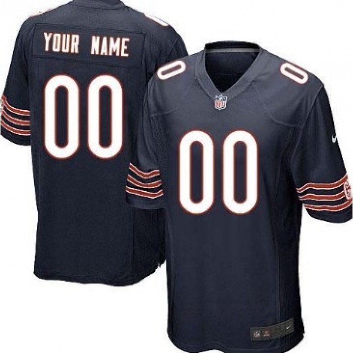 Kid's Nike Chicago Bears Customized Blue Game Jersey