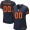 Women's Nike Chicago Bears Customized Blue With Orange Limited Jersey
