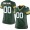Women's Nike Green Bay Packers Customized Green Game Jersey