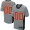 Men's Nike Kansas City Chiefs Customized Gray Shadow Elite Jersey