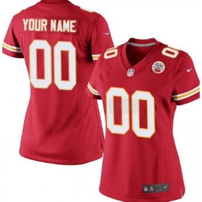 Women's Nike Kansas City Chiefs Customized Red Game Jersey