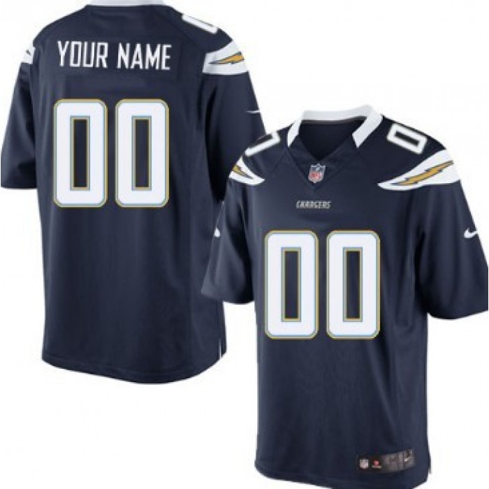 Kid's Nike San Diego Chargers Customized Navy Blue Limited Jersey