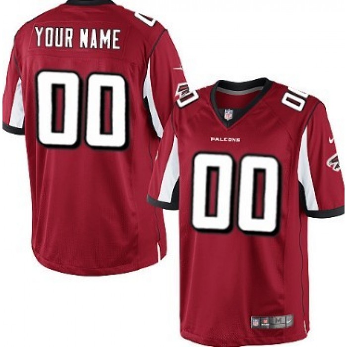 Men's Nike Atlanta Falcons Customized Red Game Jersey