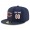 Chicago Bears Custom Snapback Cap NFL Player Navy Blue with White Number Stitched Hat