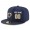 Los Angeles Rams Custom Snapback Cap NFL Player Navy Blue with Gold Number Stitched Hat