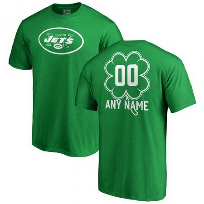 New York Jets Pro Line by Fanatics Branded Custom Dubliner T-Shirt - Kelly Green