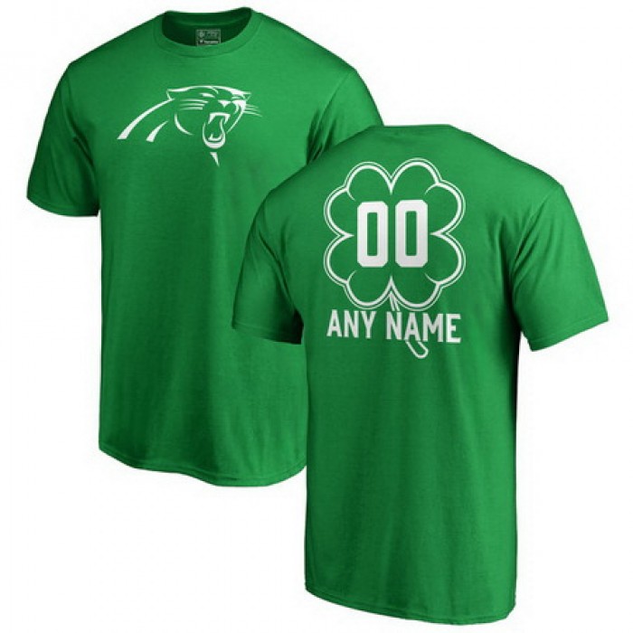 Carolina Panthers Pro Line by Fanatics Branded Custom Dubliner T-Shirt - Kelly Green
