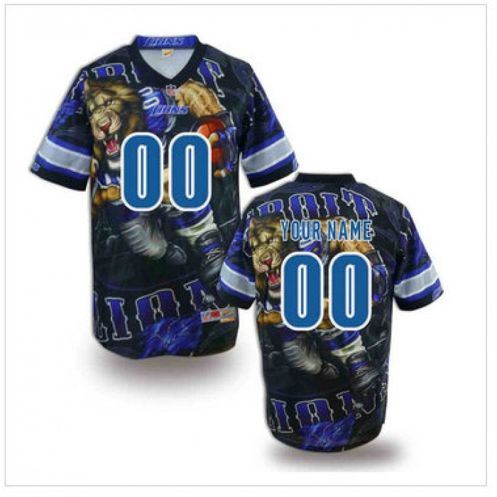 New Detroit Lions Customized Jersey-01