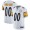 Men's Nike Pittsburgh Steelers White Customized Vapor Untouchable Player Limited Jersey