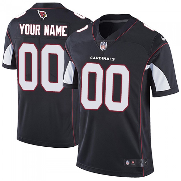 Youth Nike Customized NFL Arizona Cardinals Limited Vapor Untouchable Black Jersey