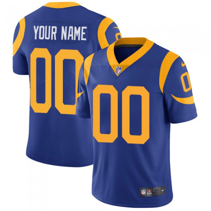 Youth Nike Los Angeles Rams Royal Customized Vapor Untouchable Player Limited NFL Jersey