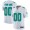 Men's Nike Miami Dolphins Road White Stitched Customized Vapor Untouchable Limited NFL Jersey
