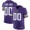 Men's Nike Minnesota Vikings Home Purple Customized Vapor Untouchable Limited NFL Jersey