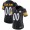 Women's Nike Pittsburgh Steelers Home Black Customized Vapor Untouchable Limited NFL Jersey
