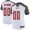 Women's Nike Tampa Bay Buccaneers Road White Customized Vapor Untouchable Limited NFL Jersey