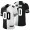 Nike Washington Redskins Customized Black And White Split Vapor Untouchable Limited Jersey
