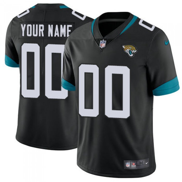 Youth Nike Jacksonville Jaguars Black Alternate Stitched Custom NFL Vapor Untouchable Limited Jersey