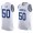 Men's Dallas Cowboys #50 Sean Lee White Hot Pressing Player Name & Number Nike NFL Tank Top