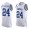 Men's Dallas Cowboys #24 Morris Claiborne White Hot Pressing Player Name & Number Nike NFL Tank Top