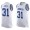 Men's Dallas Cowboys #31 Byron Jones White Hot Pressing Player Name & Number Nike NFL Tank Top