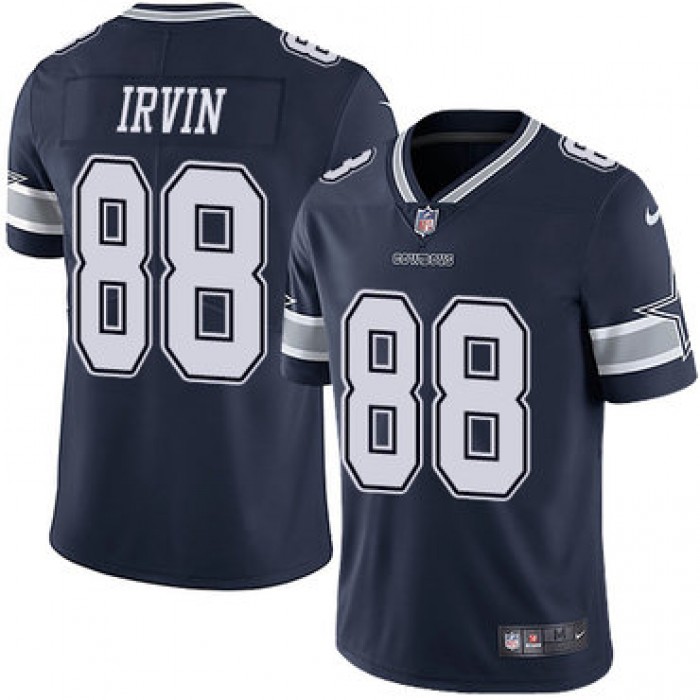 Nike Dallas Cowboys #88 Michael Irvin Navy Blue Team Color Men's Stitched NFL Vapor Untouchable Limited Jersey