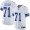 Nike Dallas Cowboys #71 La'el Collins White Men's Stitched NFL Vapor Untouchable Limited Jersey