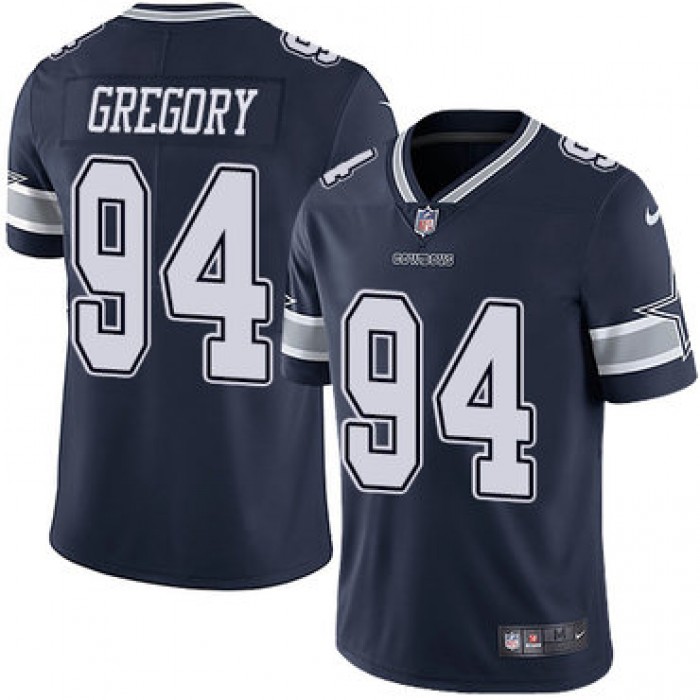 Nike Dallas Cowboys #94 Randy Gregory Navy Blue Team Color Men's Stitched NFL Vapor Untouchable Limited Jersey