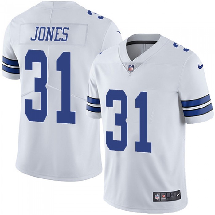 Nike Dallas Cowboys #31 Byron Jones White Men's Stitched NFL Vapor Untouchable Limited Jersey