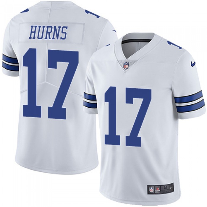 Nike Cowboys #17 Allen Hurns White Youth Stitched NFL Vapor Untouchable Limited Jersey