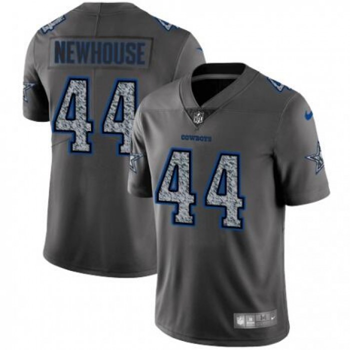 Nike Cowboys #44 Darren Robert Newhouse Navy Blue White Men's Stitched NFL Limited Jersey