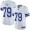 Cowboys #79 Trysten Hill White Men's Stitched Football Vapor Untouchable Limited Jersey