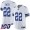 Nike Cowboys #22 Emmitt Smith White Men's Stitched NFL 100th Season Vapor Limited Jersey