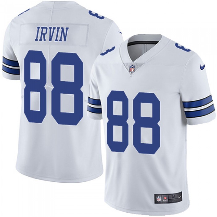 Youth Nike Dallas Cowboys #88 Michael Irvin White Stitched NFL Vapor Untouchable Limited Jersey