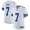 Men's White Dallas Cowboys #7 Trevon Diggs 2021 Vapor Limited Stitched Jersey
