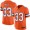 Men's Denver Broncos #33 Shiloh Keo Orange 2016 Color Rush Stitched NFL Nike Limited Jersey