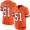 Men's Denver Broncos #51 Todd Davis Orange 2016 Color Rush Stitched NFL Nike Limited Jersey