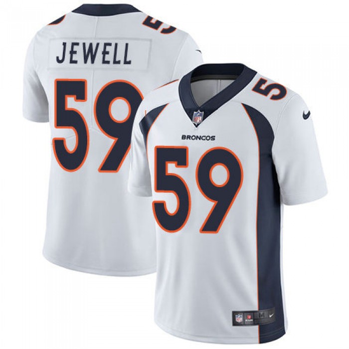 Kids Nike Broncos 47 Josey Jewell White Stitched NFL Vapor Untouchable Limited Jersey