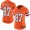 Broncos #87 Noah Fant Orange Women's Stitched Football Limited Rush Jersey
