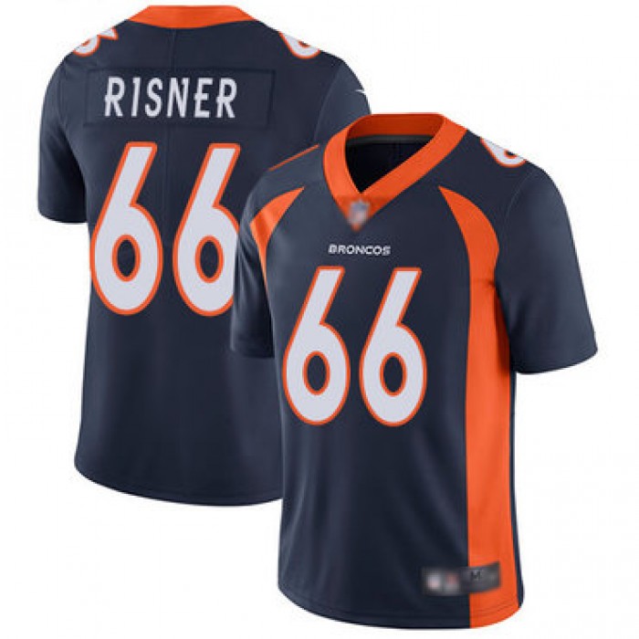 Broncos #66 Dalton Risner Navy Blue Alternate Men's Stitched Football Vapor Untouchable Limited Jersey