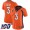 Nike Broncos #3 Drew Lock Orange Team Color Women's Stitched NFL 100th Season Vapor Limited Jersey