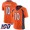 Nike Broncos #10 Emmanuel Sanders Orange Men's Stitched NFL 100th Season Vapor Limited Jersey
