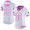 Nike Lions #30 Teez Tabor White Pink Women's Stitched NFL Limited Rush Fashion Jersey